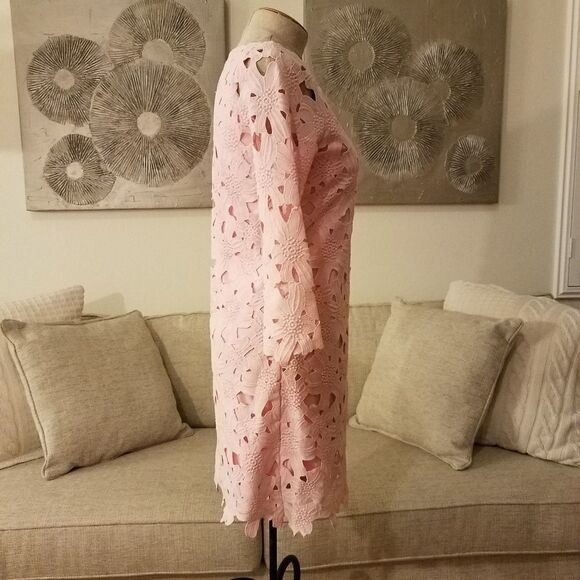 Felicity & Coco Belza Floral Lace Shift Dress XS - Picture 6 of 11